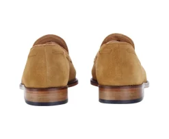 Mocasín de terciopelo Coñac para hombre Picadilly-Bexley Store