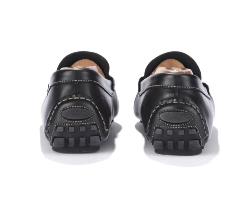 Mocasín de verano para hombre piel Negro Ferguson-Bexley Online