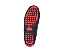 Mocasín de verano para hombre terciopelo Azul marino y piel Rojo Ferguson-Bexley Outlet