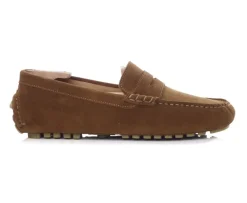 Mocasín de verano para hombre Terciopelo Caramelo Ferguson-Bexley Cheap