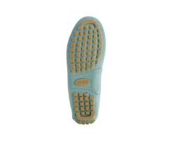 Mocasín de verano para hombre Terciopelo Verde Menta Ferguson-Bexley Hot