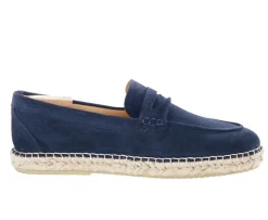 Mocasín hombre Terciopelo Beis Navy Panarea-Bexley Cheap