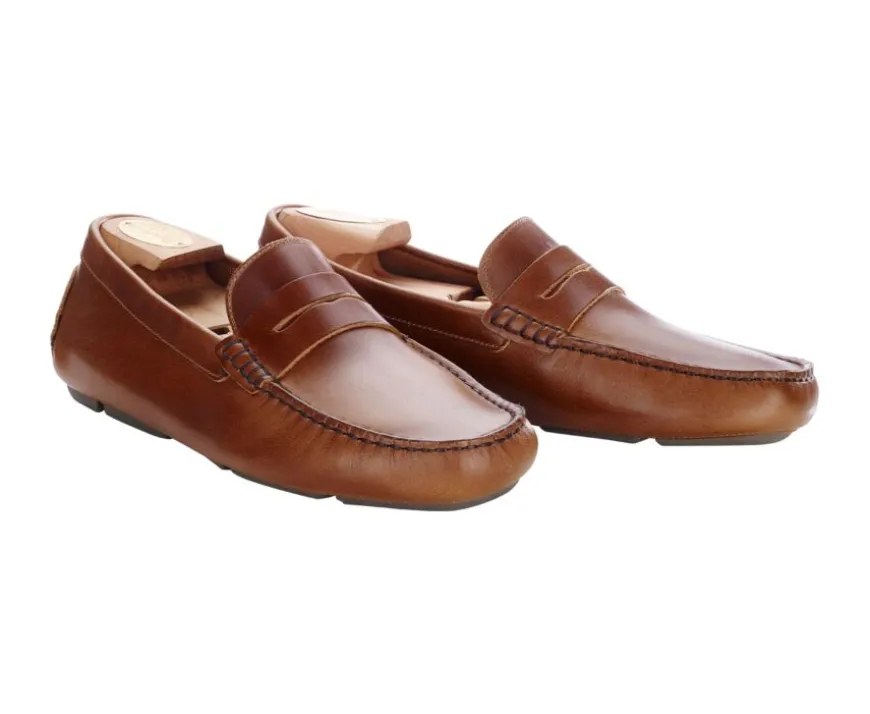 Mocasín hombre verano Castaño Seacrest Ii-Bexley New