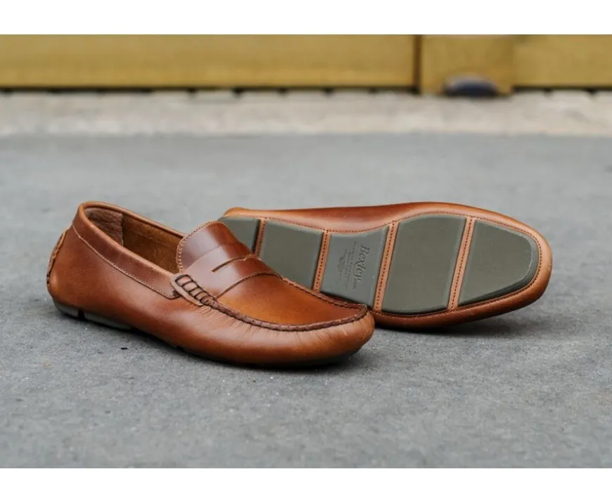 Mocasín hombre verano Castaño Seacrest Ii-Bexley New