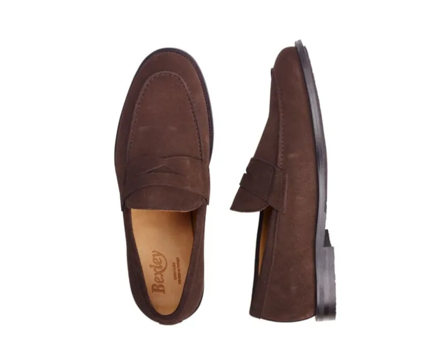 Mocasín para hombre Terciopelo Pardo Derybrook-Bexley Outlet