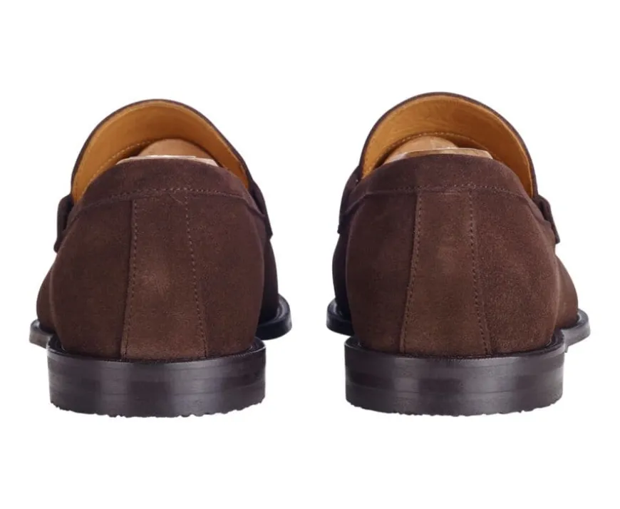 Mocasín para hombre Terciopelo Pardo Derybrook-Bexley Outlet