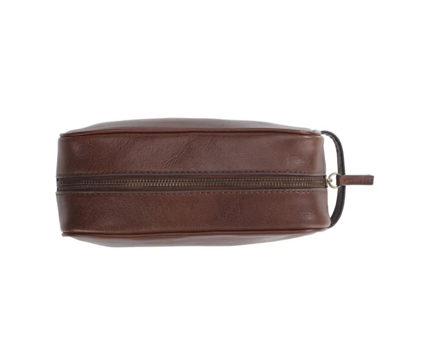 Neceser de cuero coñac-Bexley Discount
