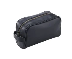 Neceser de cuero Negro-Bexley Outlet