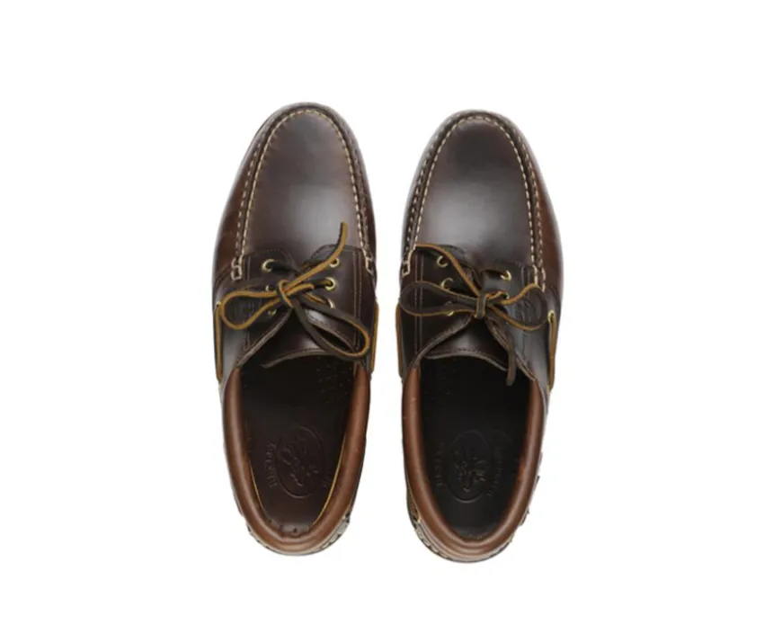 Náuticos de cuero Marrón oscuro para hombre Boca Raton Ii-Bexley Flash Sale