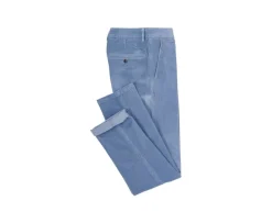 Pantalón chino de pana Azul grisáceo para hombre Norman-Bexley Shop