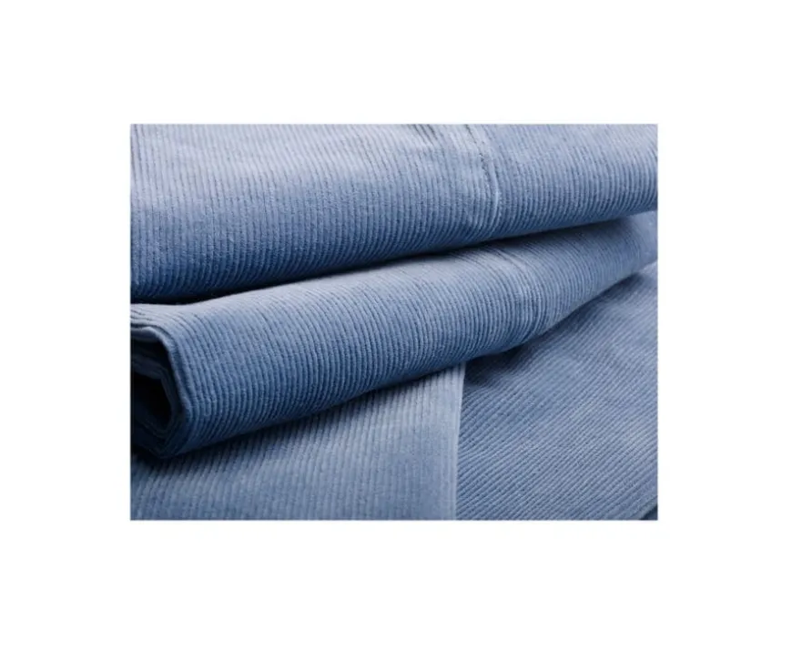 Pantalón chino de pana Azul grisáceo para hombre Norman-Bexley Shop