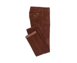 Pantalón chino de pana Caramelo Oscuro para hombre Norman-Bexley Fashion