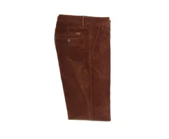 Pantalón chino de pana Caramelo Oscuro para hombre Norman-Bexley Fashion