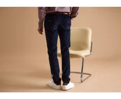 Pantalón chino de pana Navy Khyler-Bexley Outlet