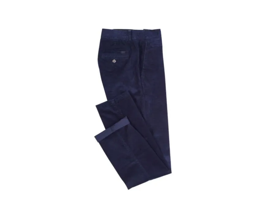 Pantalón chino de pana Navy Khyler-Bexley Outlet