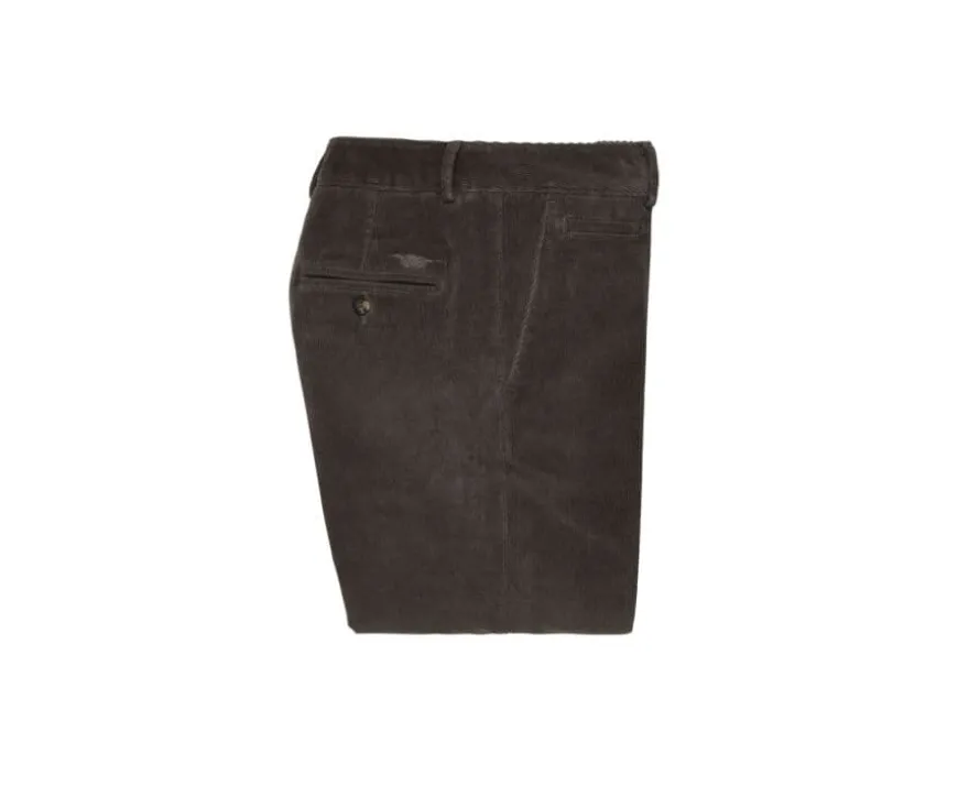 Pantalón chino de pana para hombre Gris topo Norman-Bexley Store