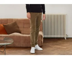 Pantalón chino de pana Verde Salvia para hombre Norman-Bexley Clearance