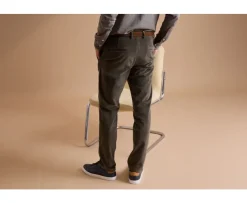 Pantalón chino de terciopelo Aceituna Kinsley-Bexley Hot