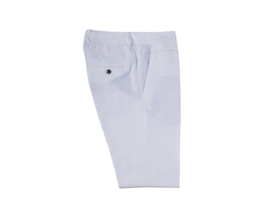 Pantalón chino hombre Blanco Kylson-Bexley Discount