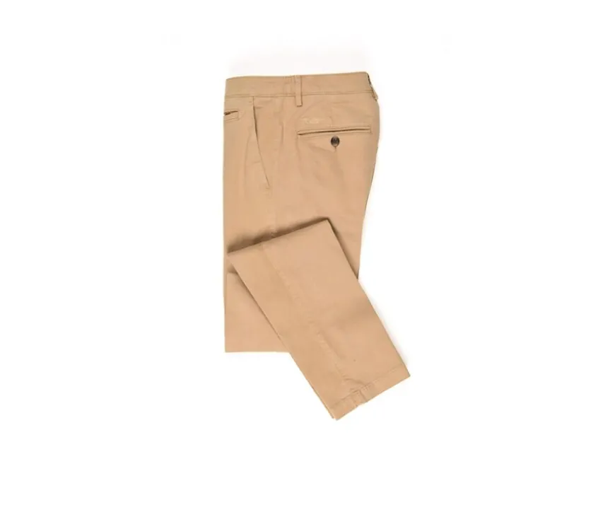 Pantalón chino hombre Camel Jerry Ii-Bexley Discount