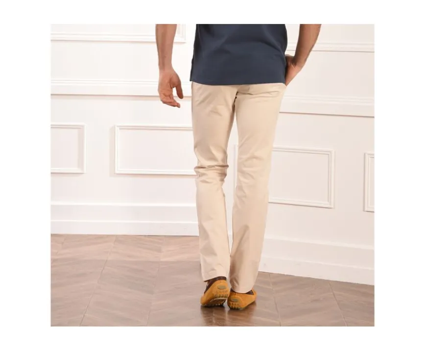 Pantalón chino hombre Crudo Kyrk-Bexley Best Sale