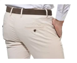 Pantalón chino hombre Crudo Kyrk-Bexley Best Sale