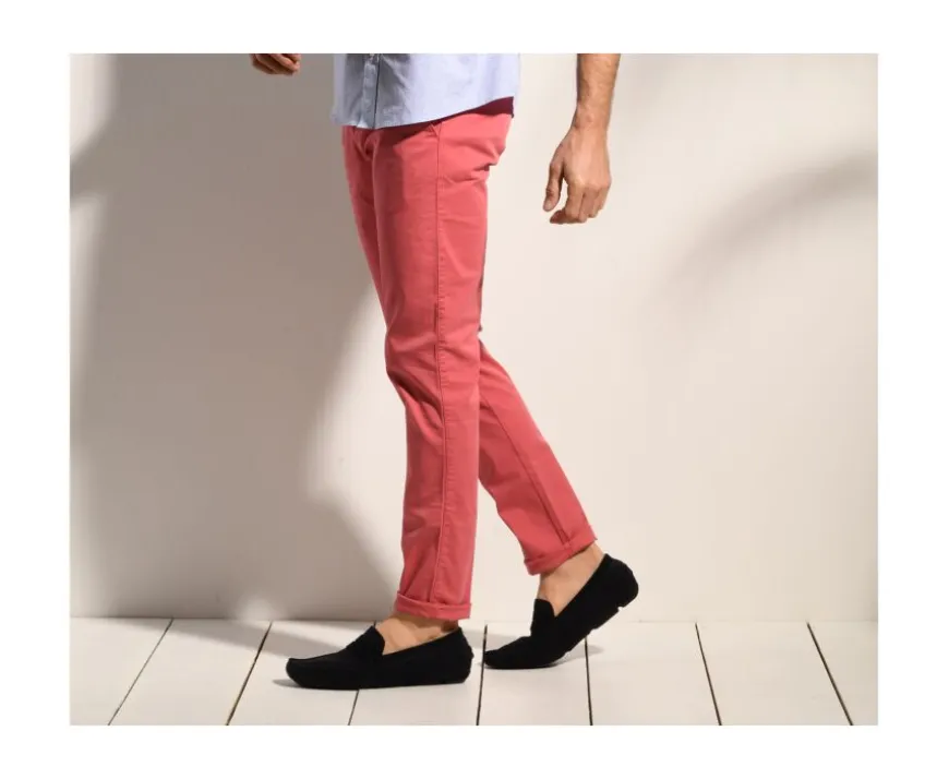 Pantalón chino hombre Frambuesa Kyrk-Bexley Cheap