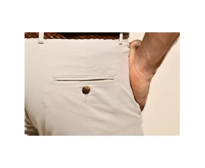 Pantalón chino hombre Greige Kyrk-Bexley Hot