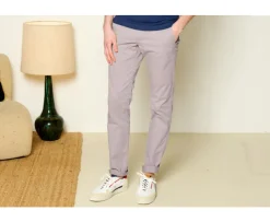 Pantalón chino hombre Greige Oscuro Kyrk-Bexley Shop