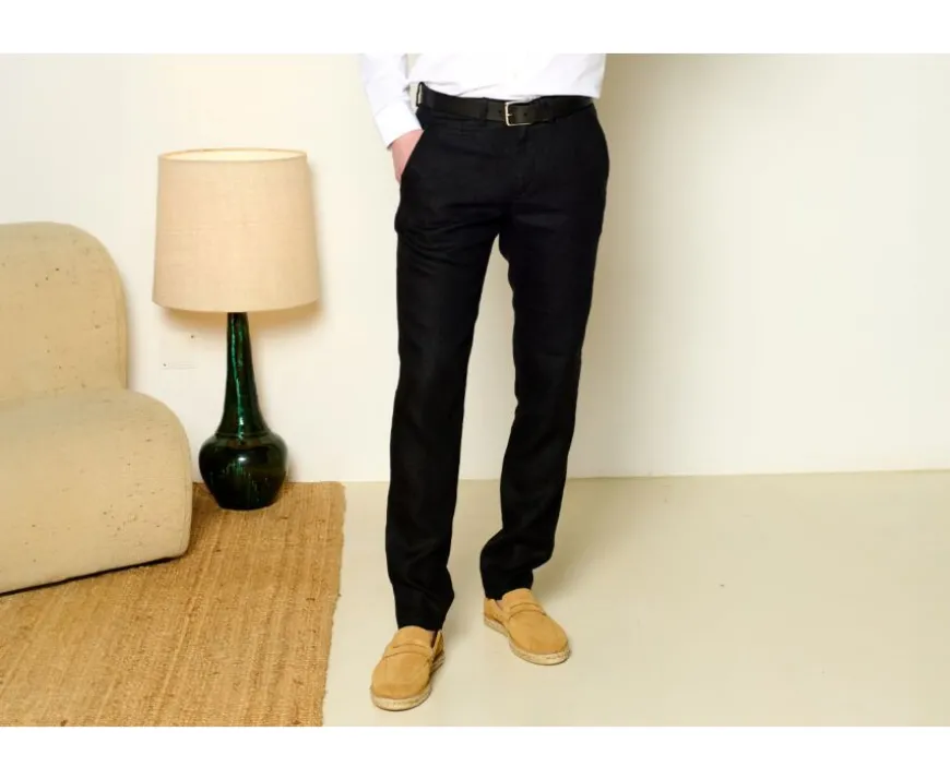 Pantalón chino hombre Negro Kylson-Bexley Sale