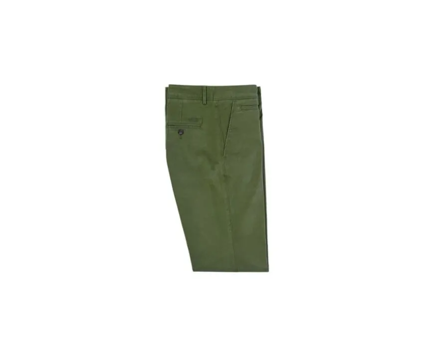 Pantalón chino hombre Verde bosque Kyrk-Bexley Clearance