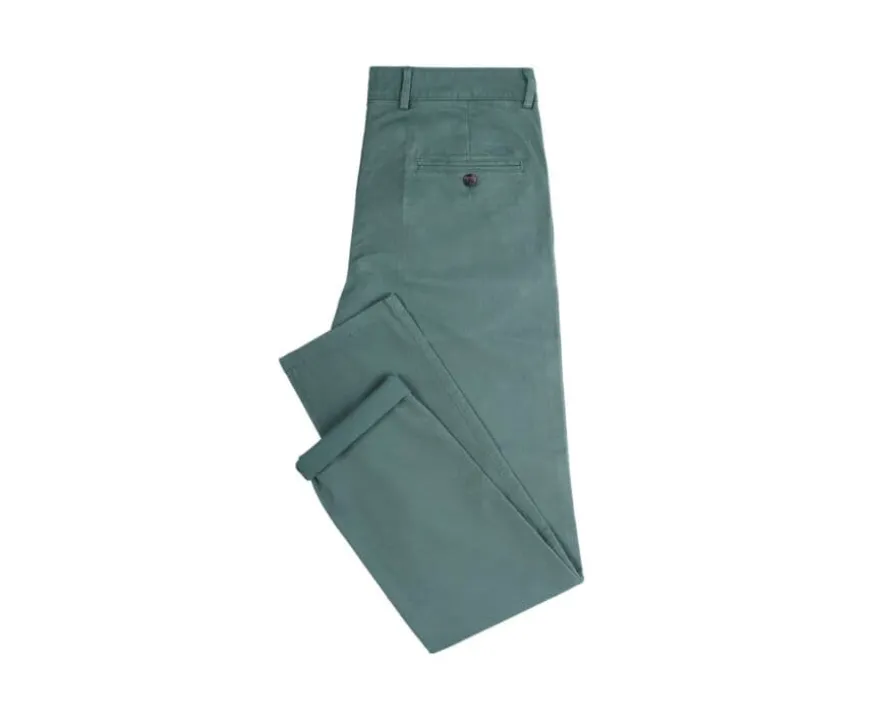 Pantalón chino hombre Verde pino Kyrk-Bexley Sale