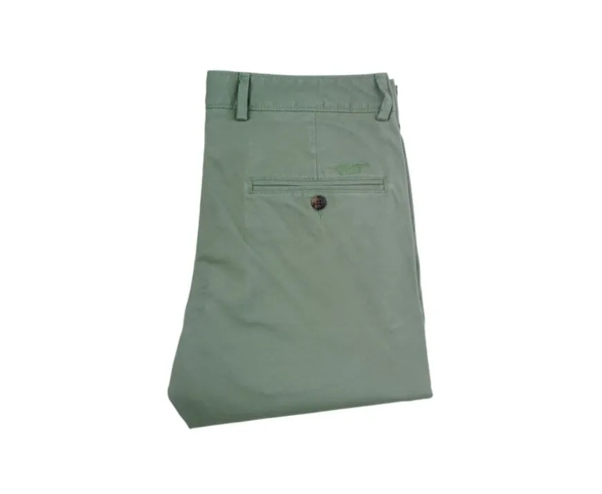 Pantalón chino hombre Verde salvia Kyrk-Bexley Online