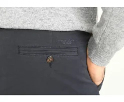 Pantalón chino para hombre Azul marino Jerry Ii-Bexley Cheap