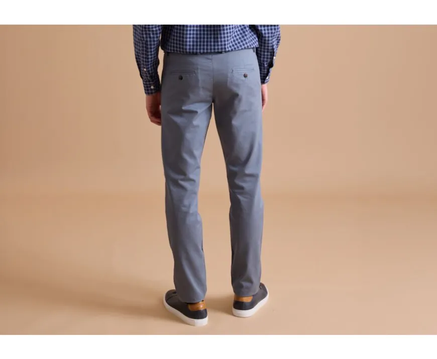 Pantalón chino para hombre Azul grisáceo Nigel Ii-Bexley Cheap
