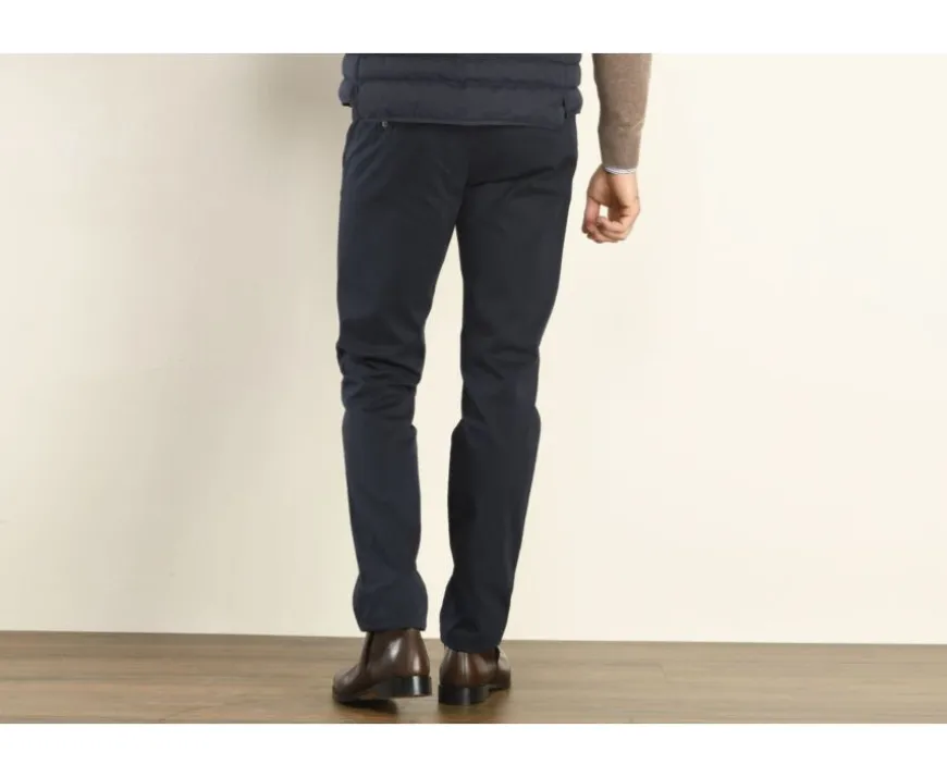 Pantalón chino para hombre Navy oscuro Nigel Ii-Bexley Shop
