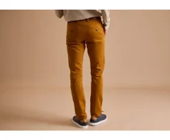 Pantalón chino para hombre Ocre Oscuro Nigel Ii-Bexley Clearance