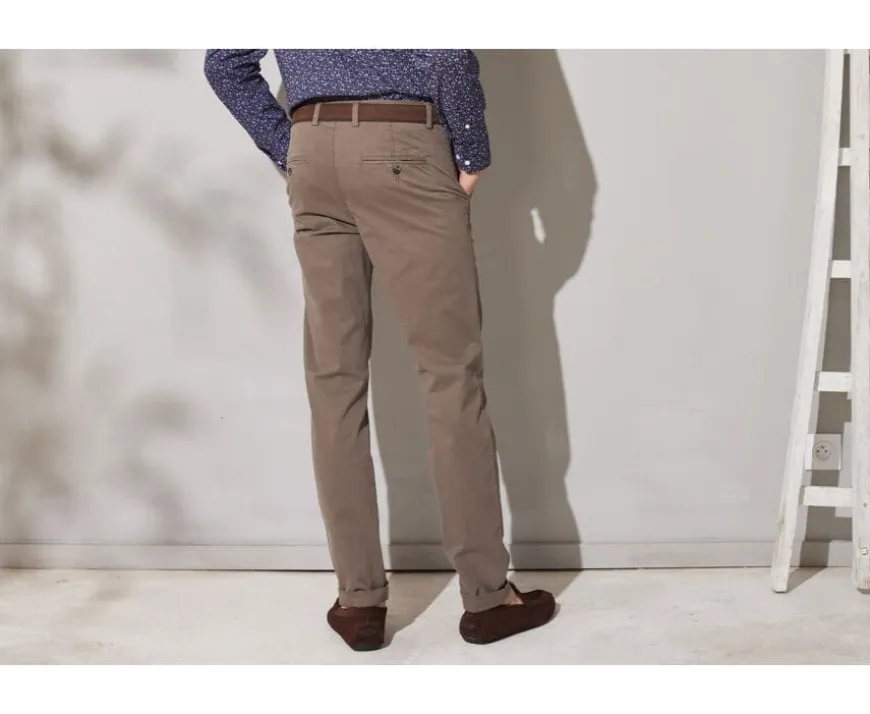 Pantalón chino para hombreTopo oscuro II Jerry Ii-Bexley Outlet