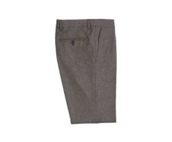 Pantalón de traje casual Espiga topo oscuro Lelian-Bexley Discount