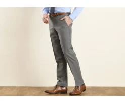 Pantalón de traje Gris claro para hombre Lazare-Bexley Online