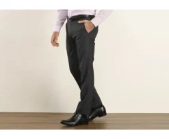 Pantalón de traje Gris oscuro moteado para hombre Lazare-Bexley Online