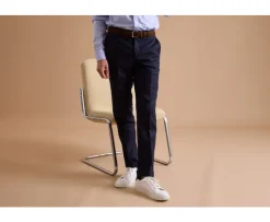 Pantalón de vestir Marino moteado Lelian-Bexley Flash Sale
