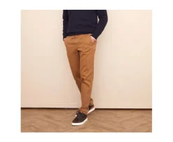 Pantalon chino para hombre Caramelo Nigel Ii-Bexley Best