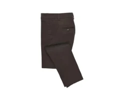 Pantalon chino para hombre Pardo oscuro Nigel Ii-Bexley Fashion