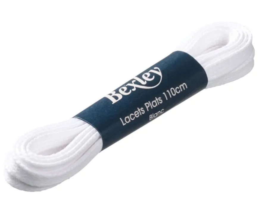 2 pares de cordones blancos para zapatillas de vestir hombre-Bexley Best
