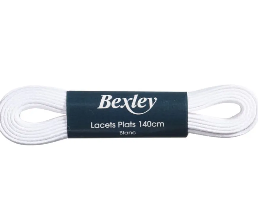 2 pares de cordones blancos para zapatillas altas-Bexley Shop