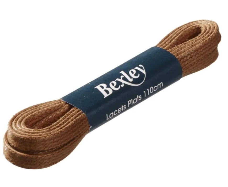 2 pares de cordones Coñac para zapatillas de vestir hombre-Bexley Hot