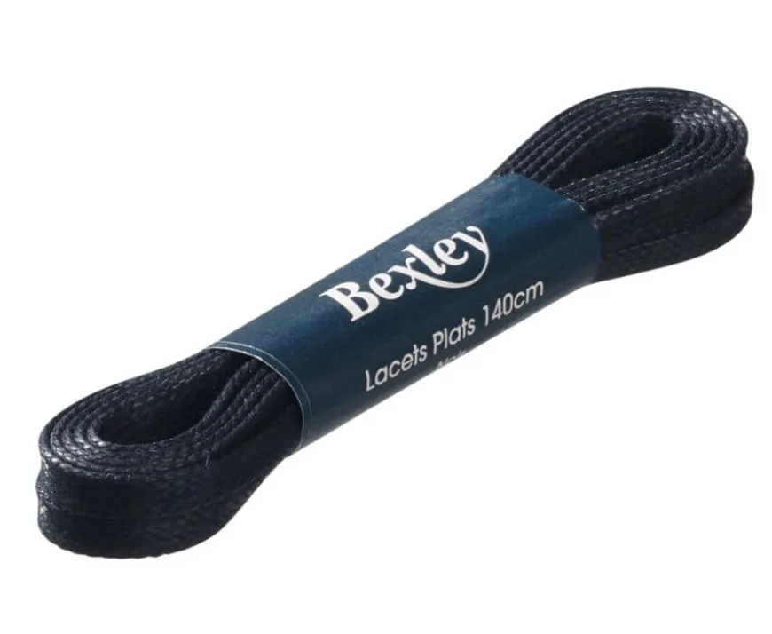 2 pares de cordones negros para zapatillas altas-Bexley Outlet