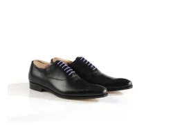 3 pares de cordones para zapatos de vestir - Parma, Azul y Naranja-Bexley Outlet