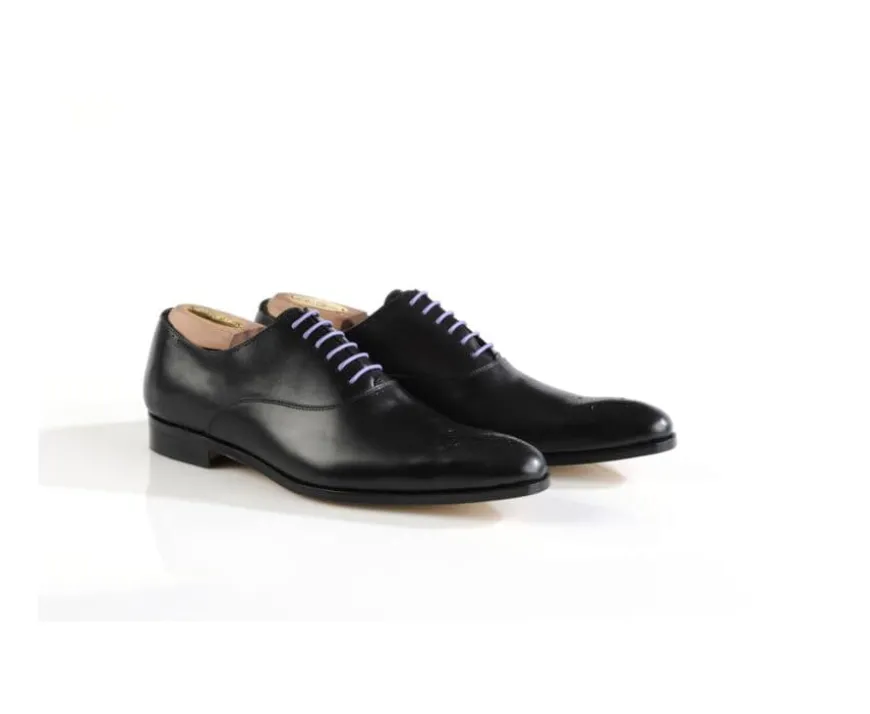 3 pares de cordones para zapatos de vestir - Parma, Azul y Naranja-Bexley Outlet